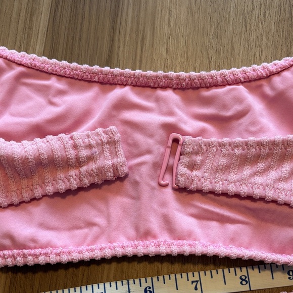 PacSun Pink Ribbed Bikini - Picture 4 of 5